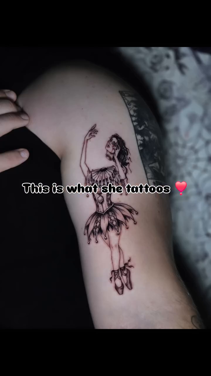 Tattoo by @chicom4l — fine_line, black_and_grey
