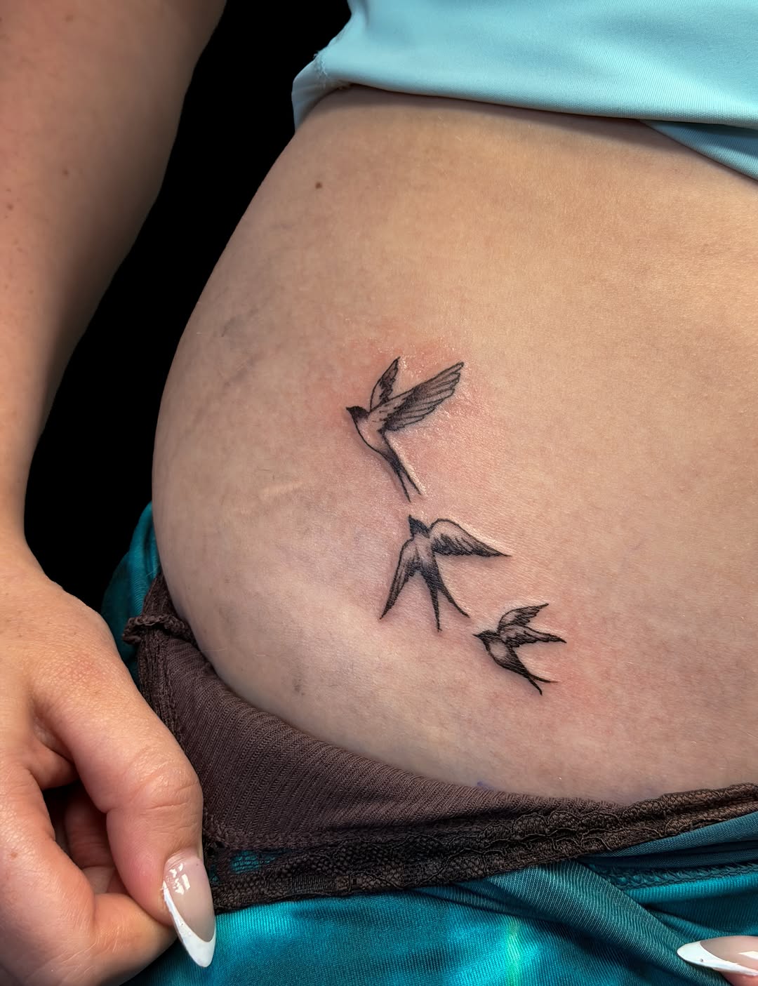 Tattoo by @saigeartwork — fine_line, black_and_grey