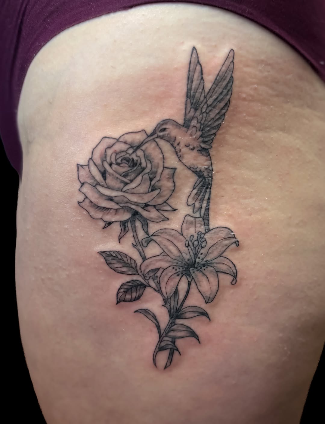 Tattoo by @saigeartwork — black_and_grey, realism