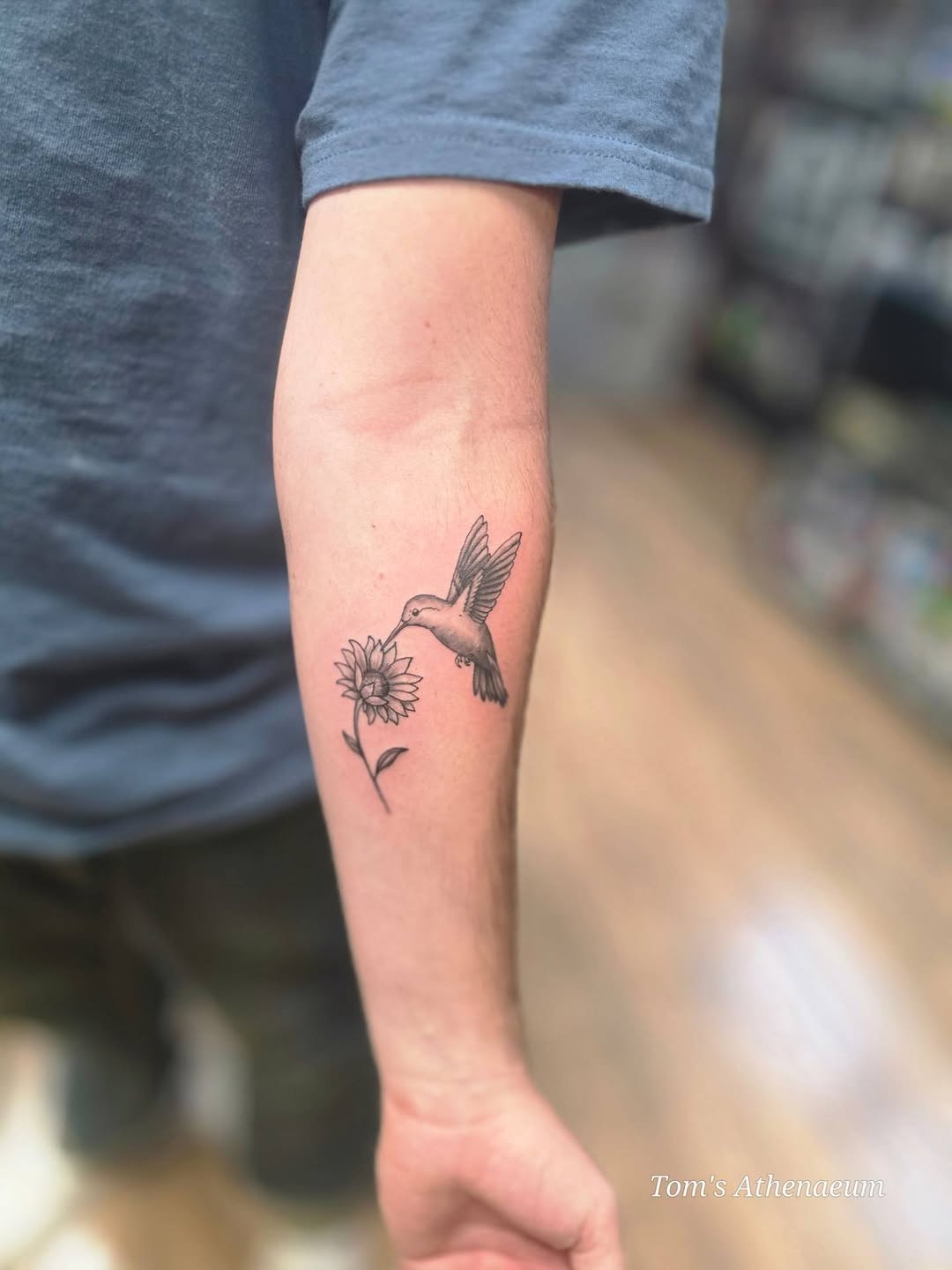 Tattoo by @toms_athenaeum — fine_line, black_and_grey
