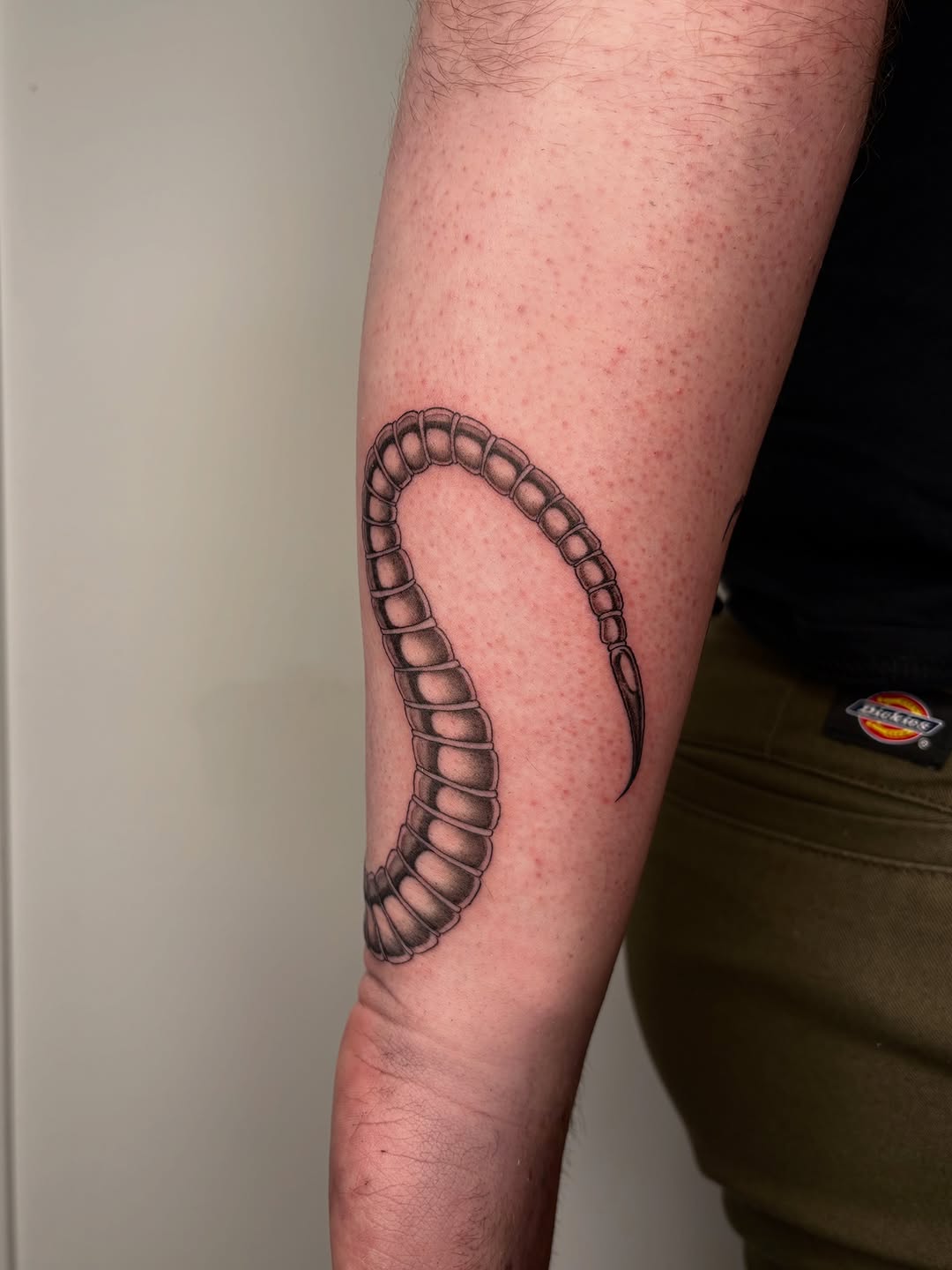 Tattoo by @silviieee — black_and_grey, realism
