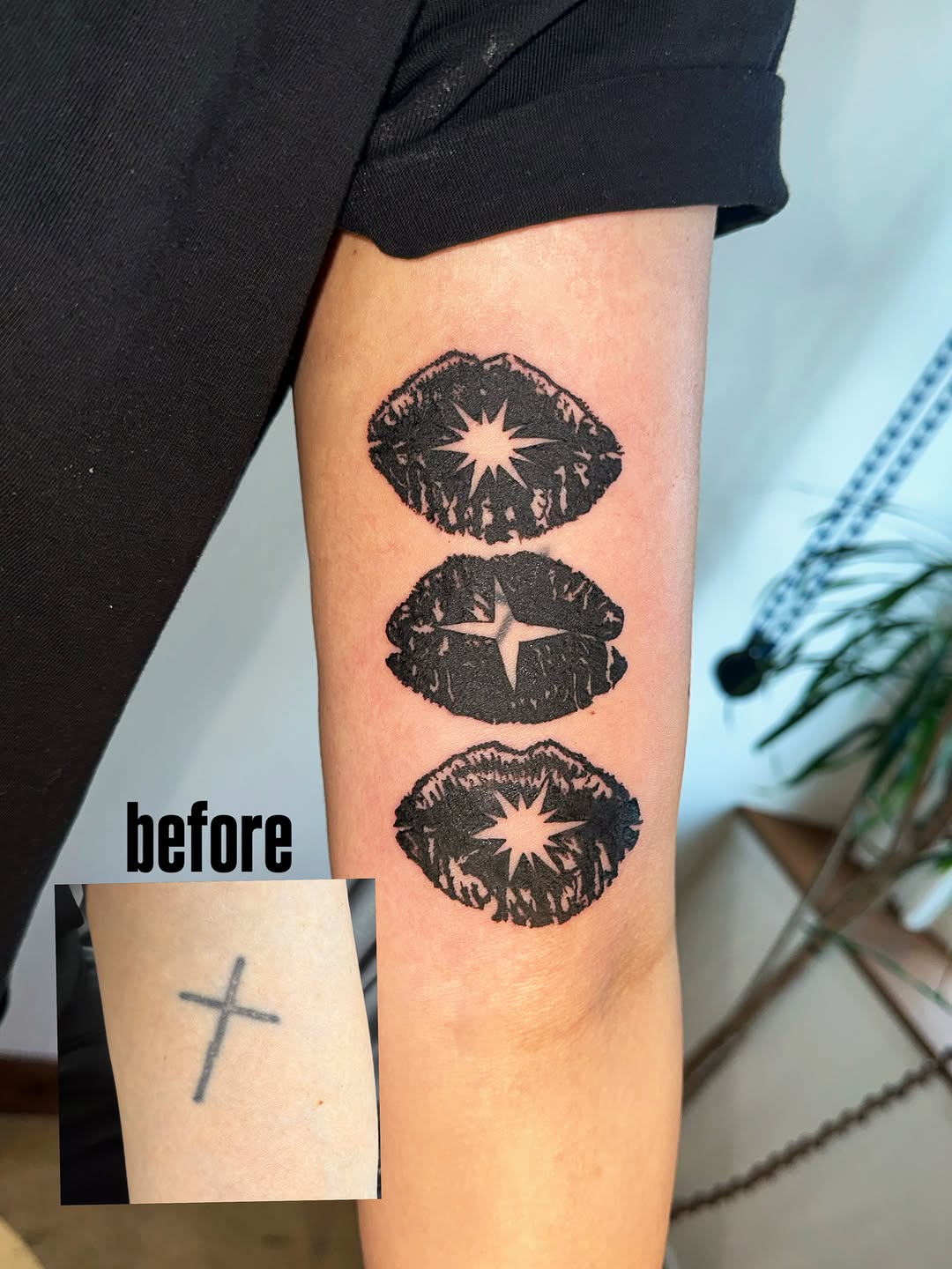 Tattoo by @kiijooya — blackwork