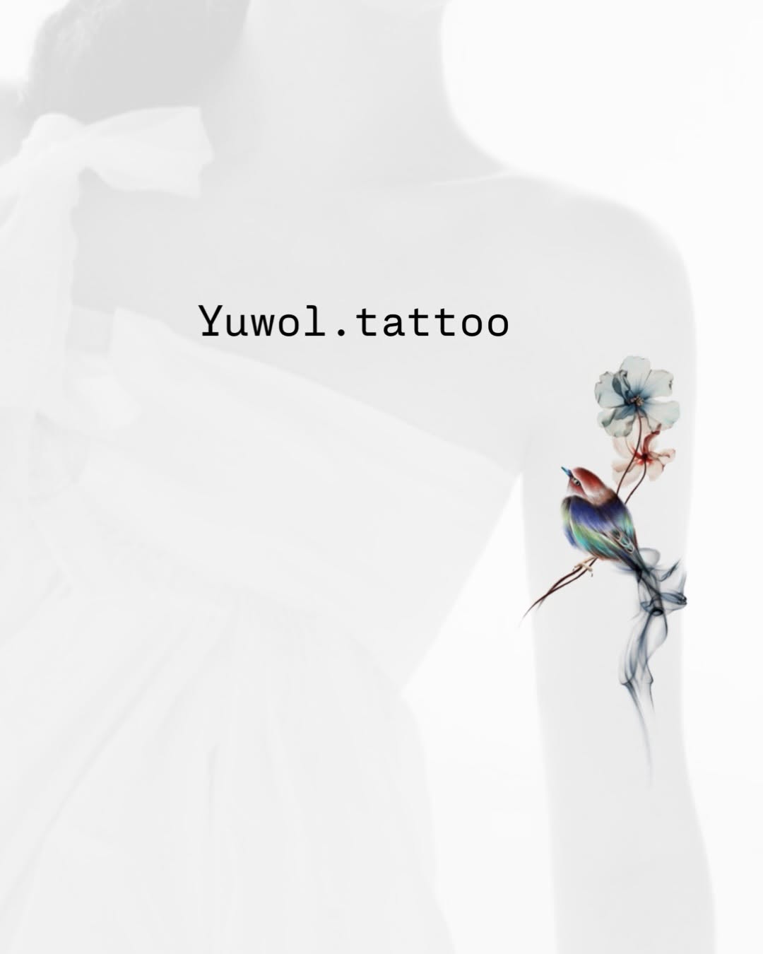Tattoo by @yuwol.tattoo — realism, watercolor