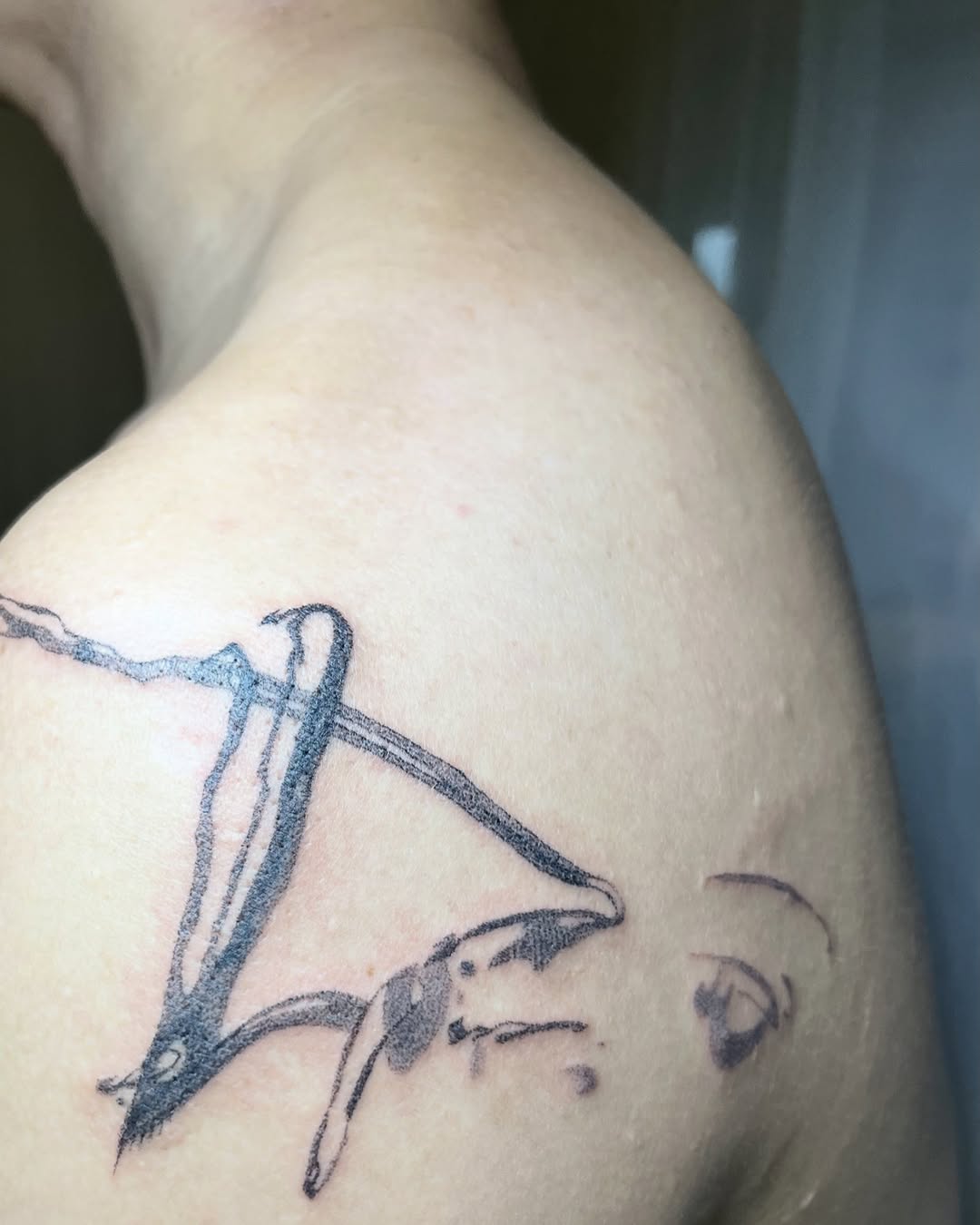 Tattoo by @tt.vetta — sketch, black_and_grey