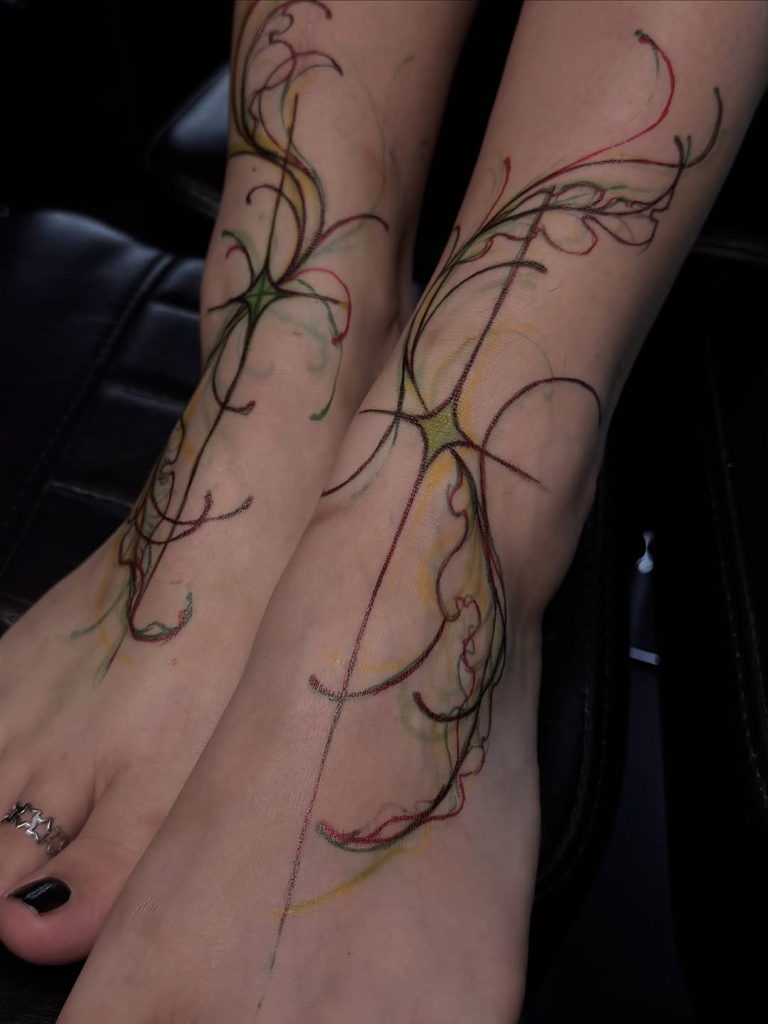 Tattoo by @dnatattoos_ — fine_line, watercolor