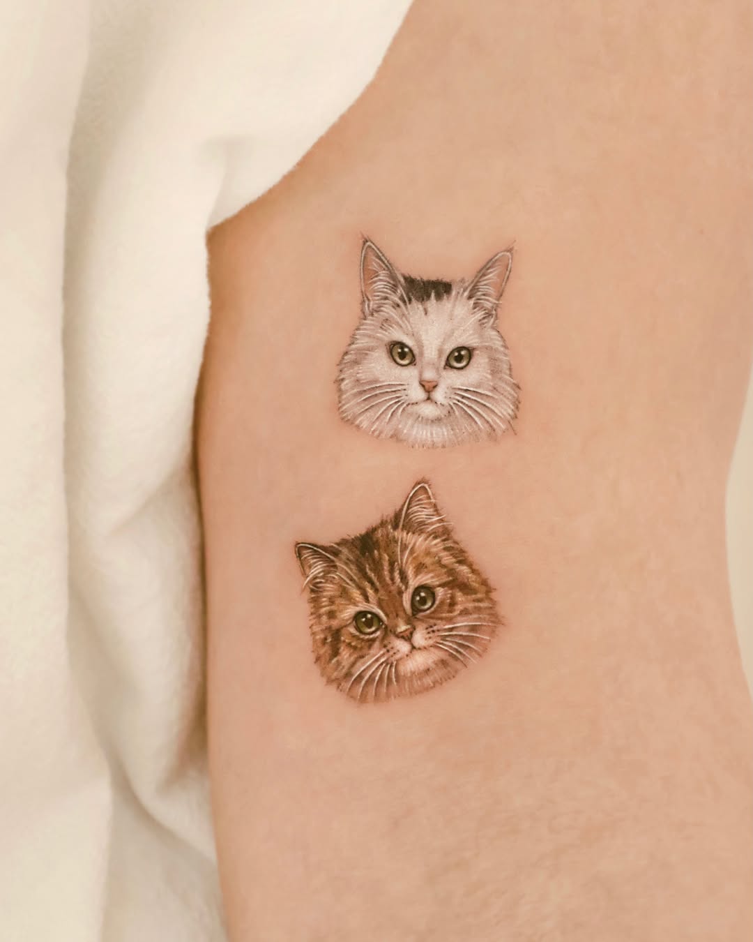 Tattoo by @xrou_tattoo β realism, fine_line
