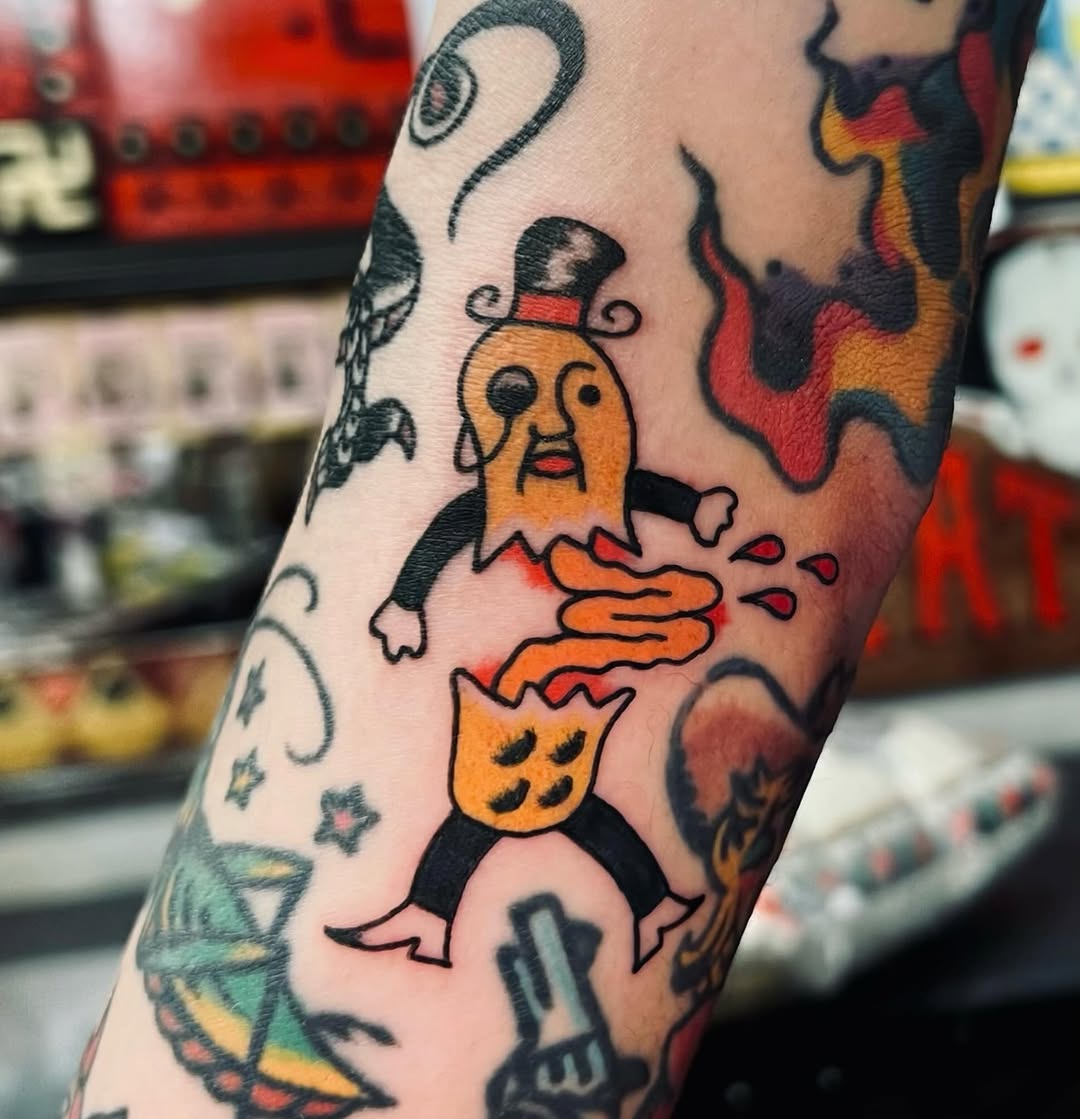 Tattoo by @fokqueenie — new_school, ignorant