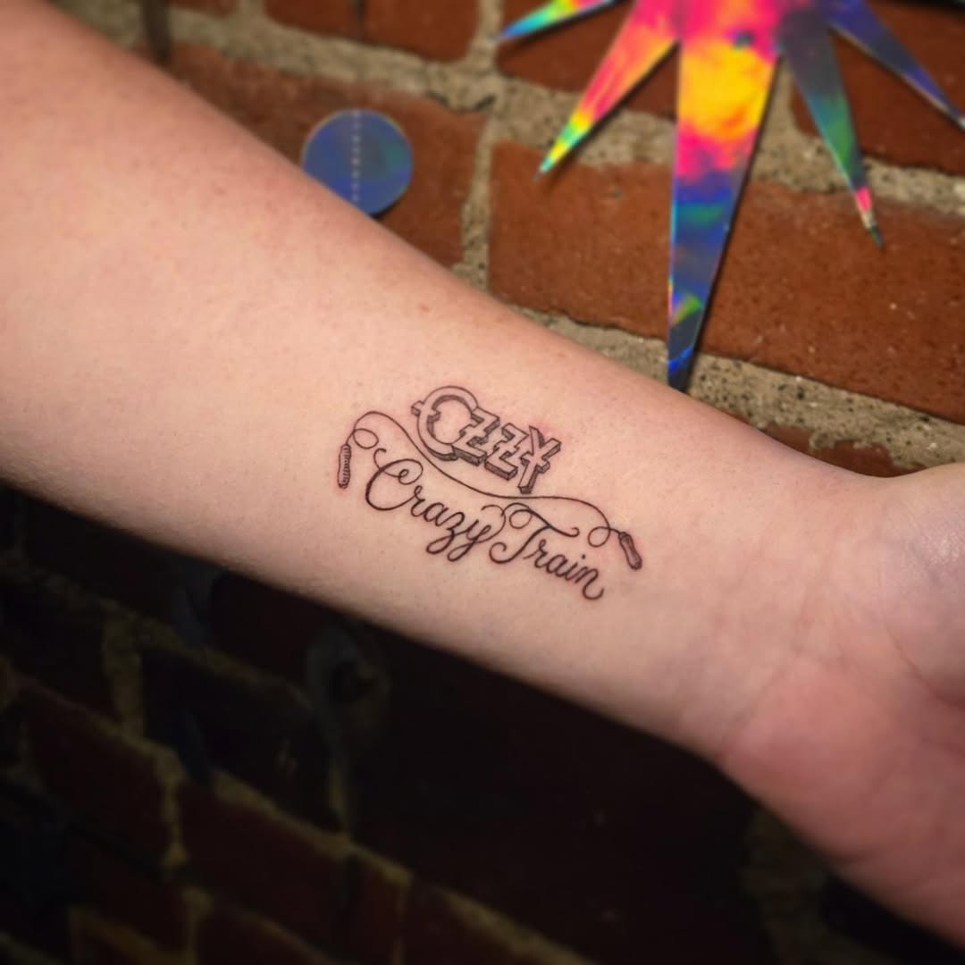 Tattoo by @wildflowers.tattoo — lettering_script, fine_line
