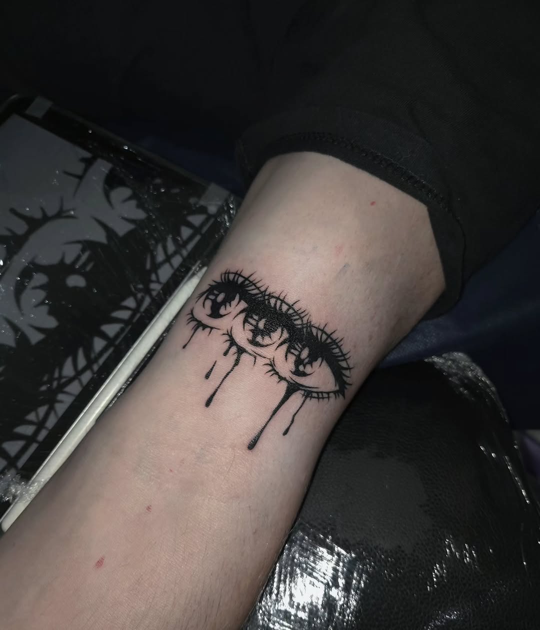 Tattoo by @garokim_tattoo — blackwork, illustrative