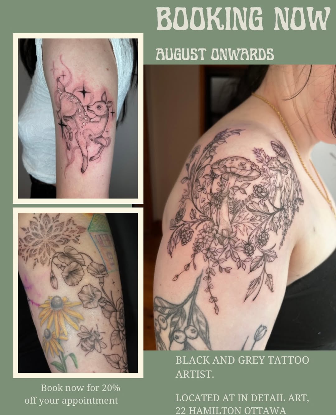 Tattoo by @nomadic.designs β fine_line, black_and_grey