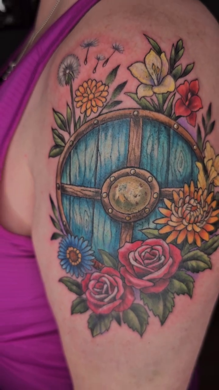 Tattoo by @billwhitejrtattoos — neo_traditional, realism