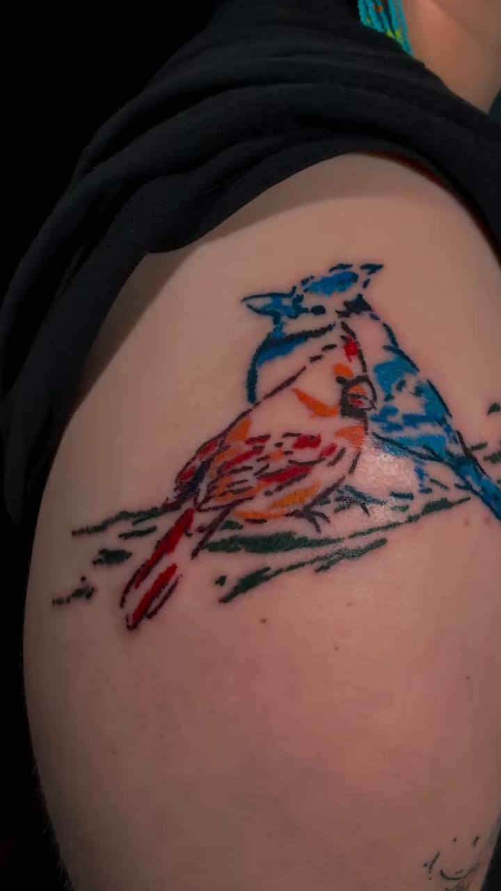 Tattoo by @ilaydaatak โ watercolor, fine_line