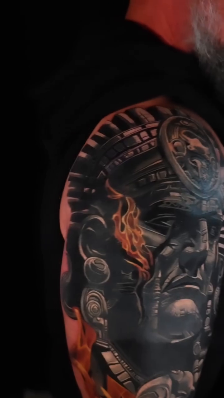 Tattoo by @jakeingersoll_sdt β realism, dark_realism