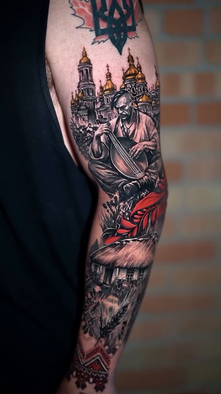 Tattoo by @vlad.tatto_o โ japanese_irezumi, trash_polka