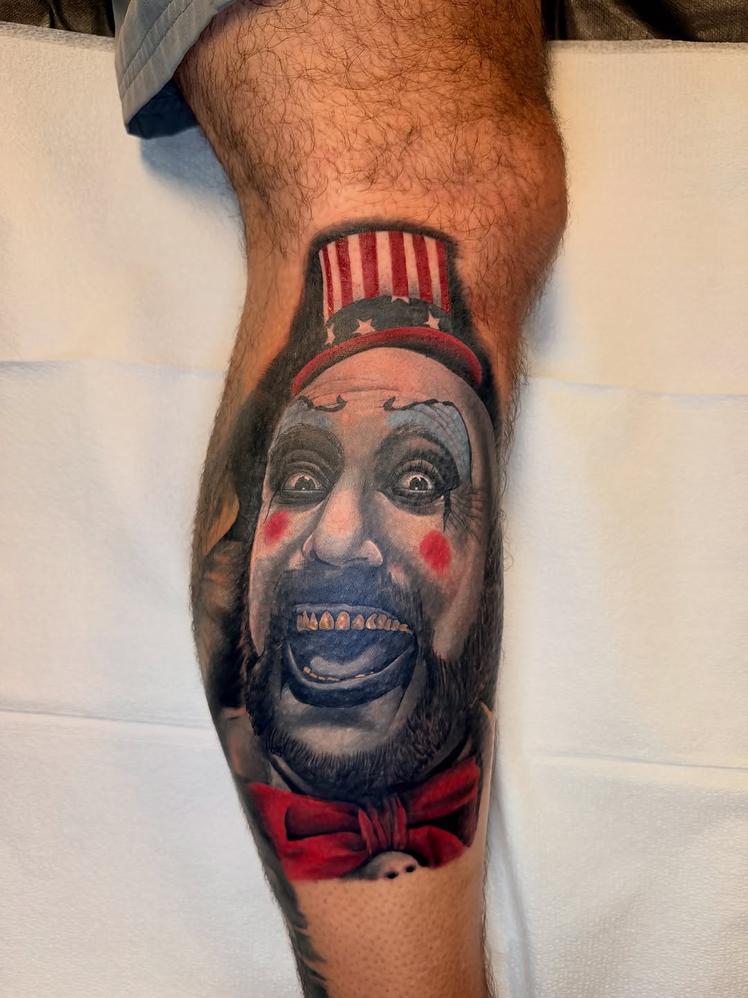 Tattoo by @cwilly.tats42 — realism, dark_realism