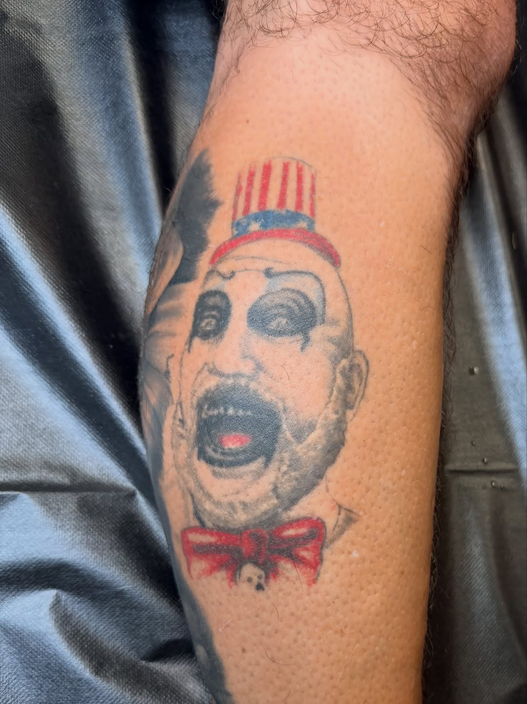 Tattoo by @cwilly.tats42 — realism, black_and_grey