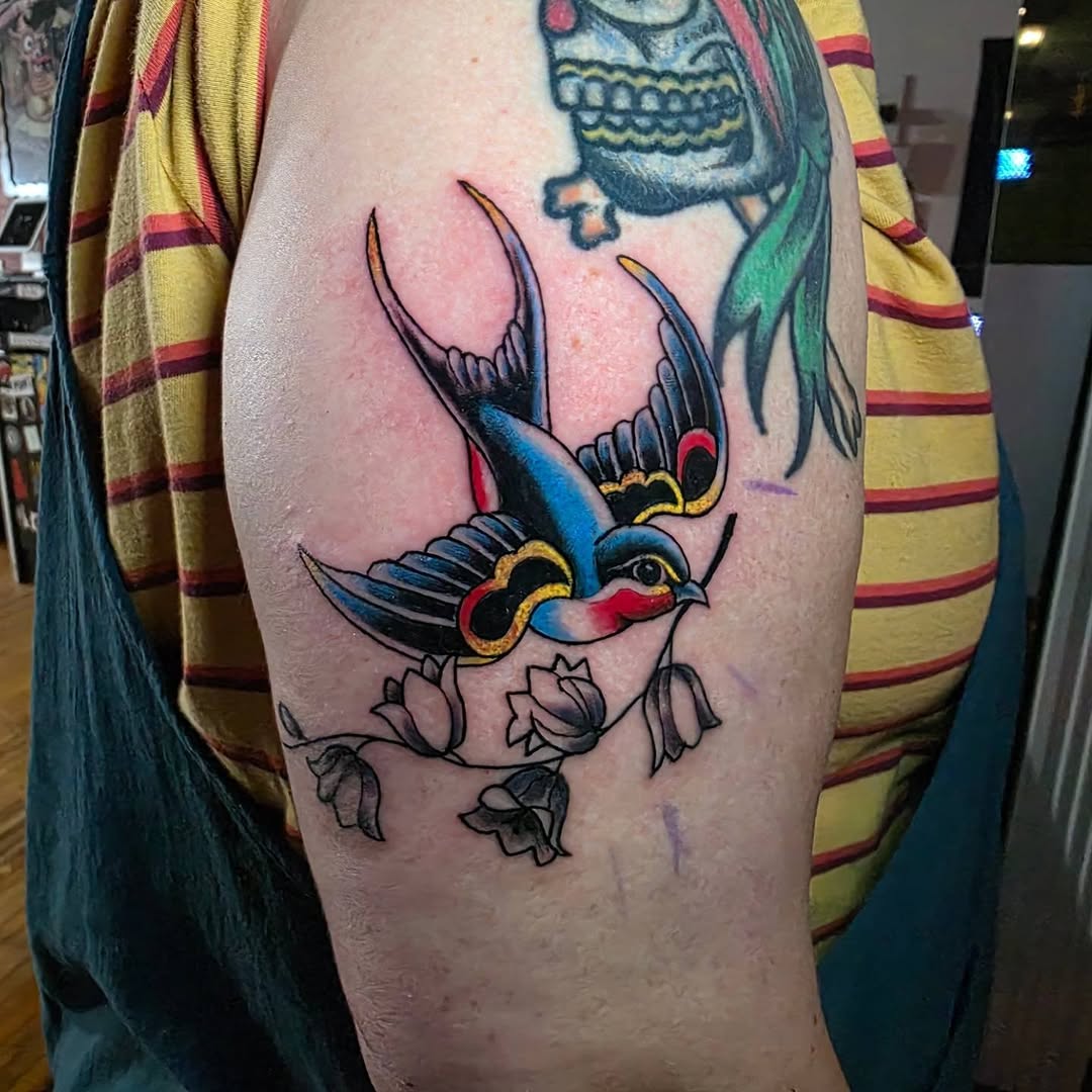 Tattoo by @bearthedemo — american_traditional