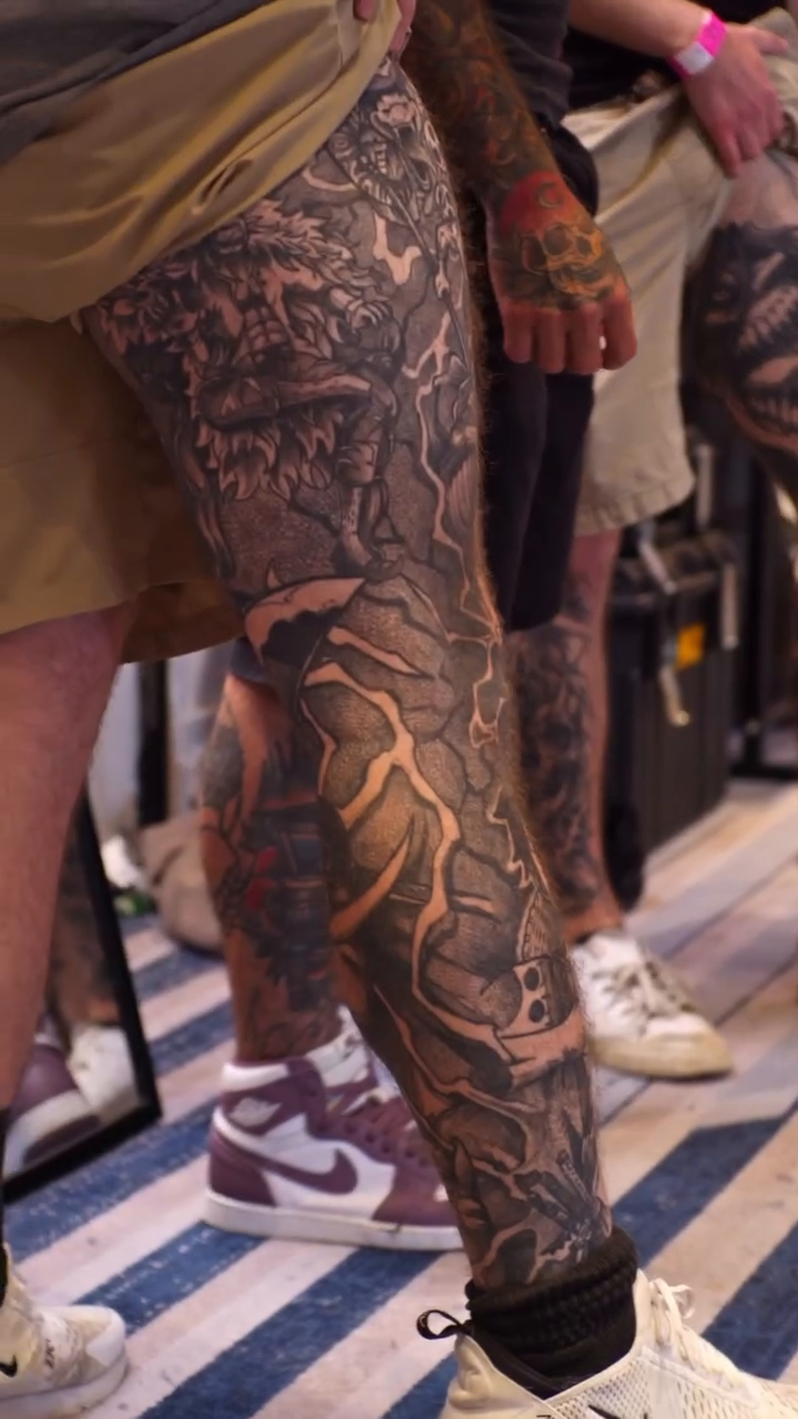 Tattoo by @sketchink08 β black_and_grey, realism