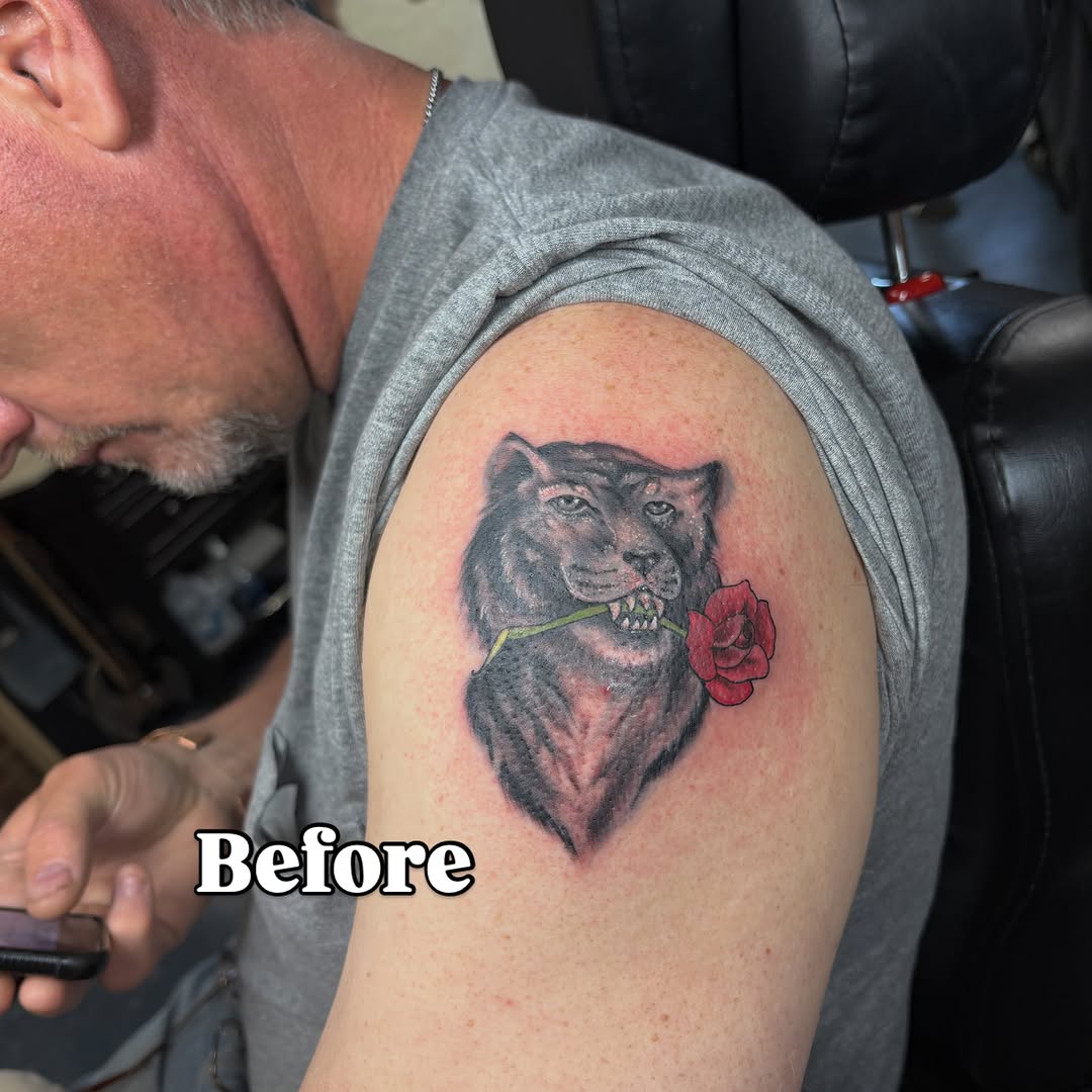 Tattoo by @zackloscar — realism, black_and_grey