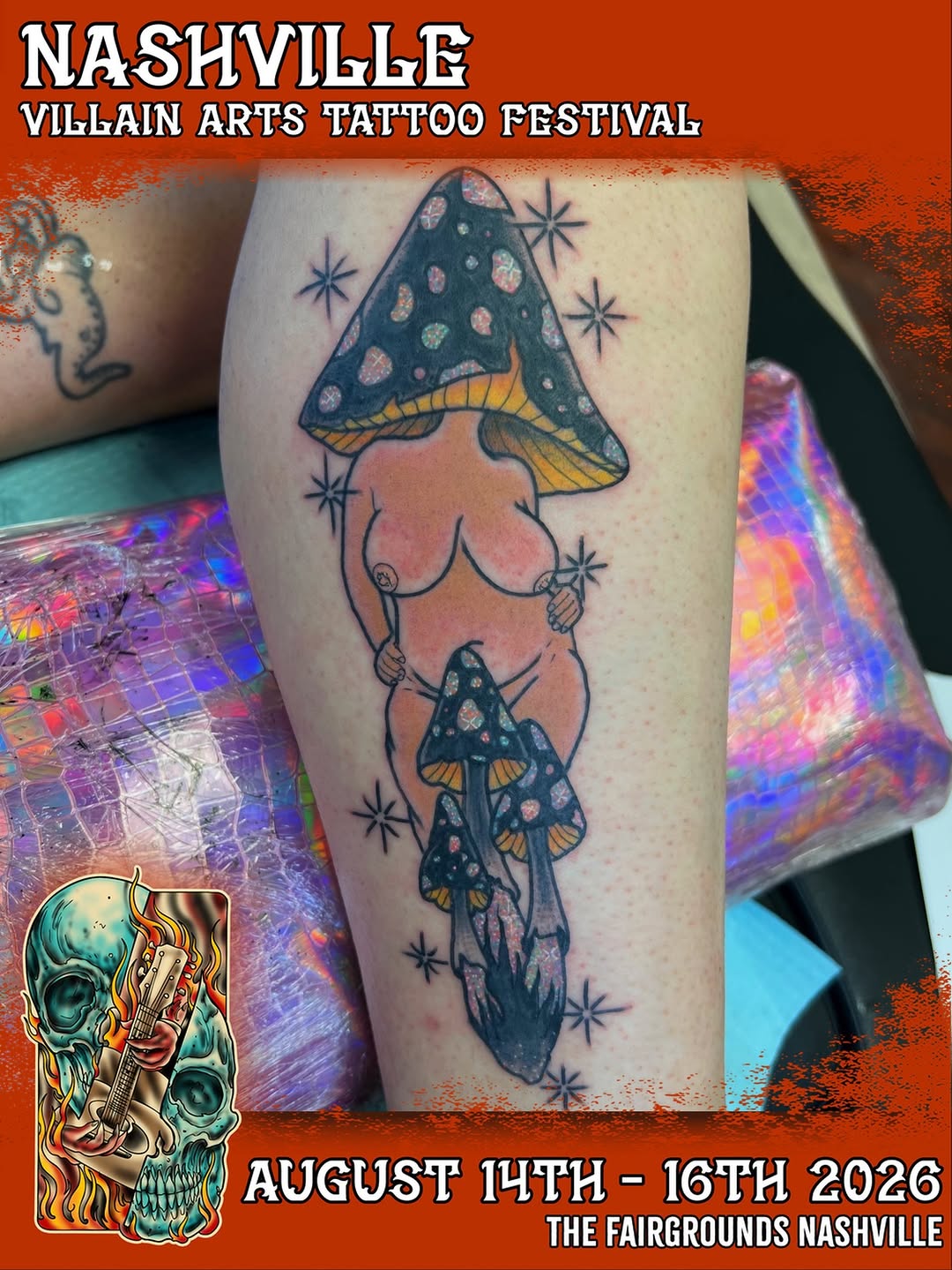 Tattoo by @itsglitter — new_school, illustrative
