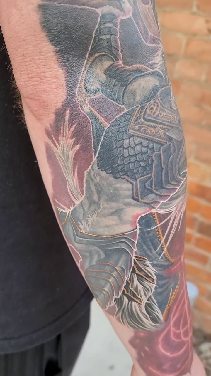 Tattoo by @tattoosbyronny — japanese_irezumi, black_and_grey