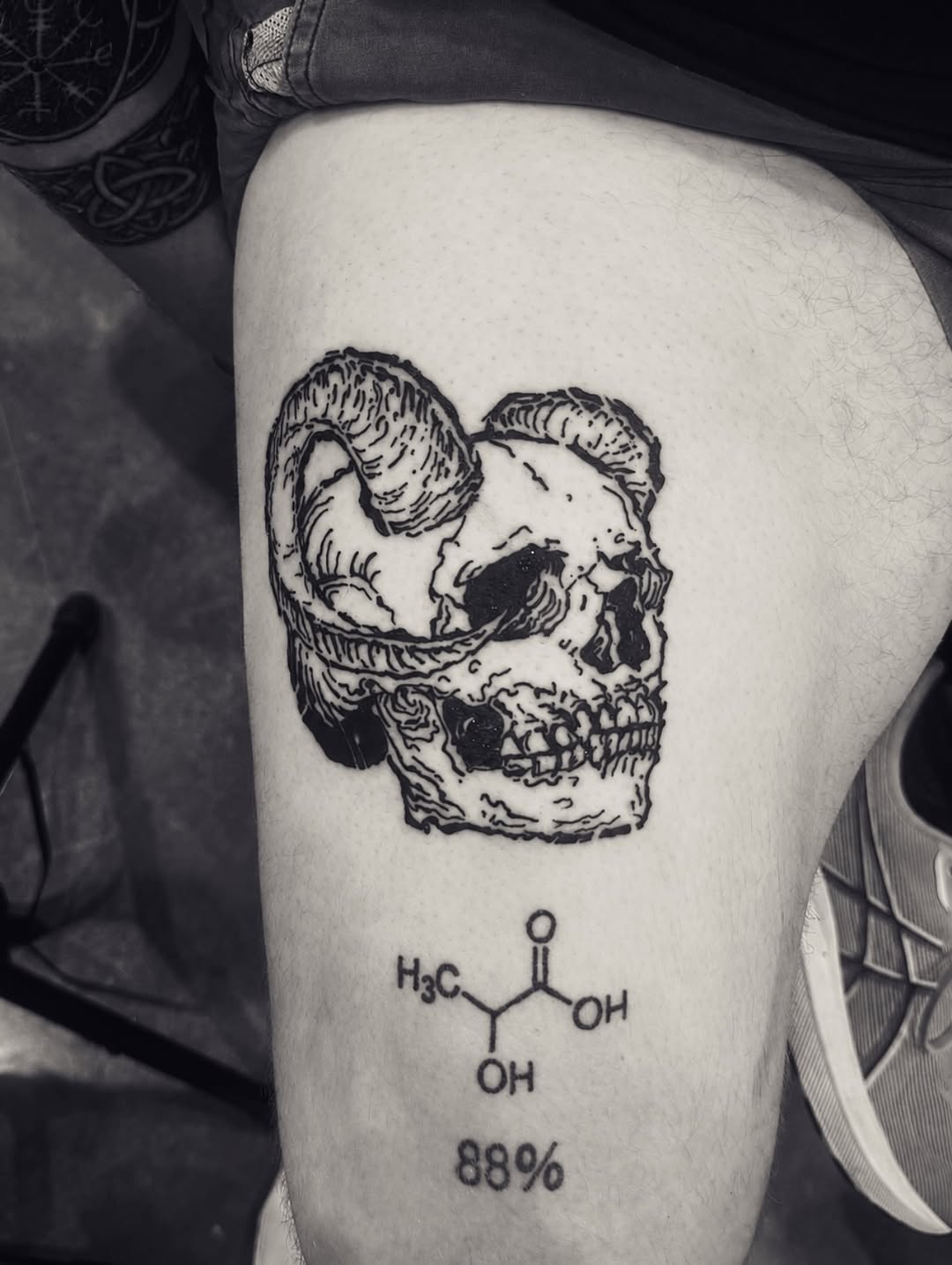 Tattoo by @tattoosbytj617 — dark_realism, blackwork