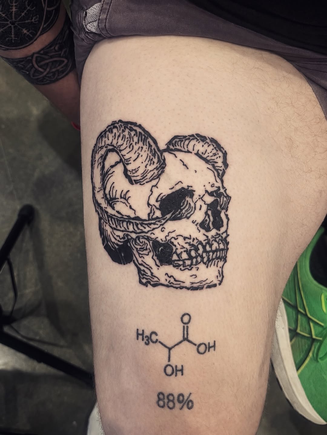 Tattoo by @tattoosbytj617 — blackwork, illustrative