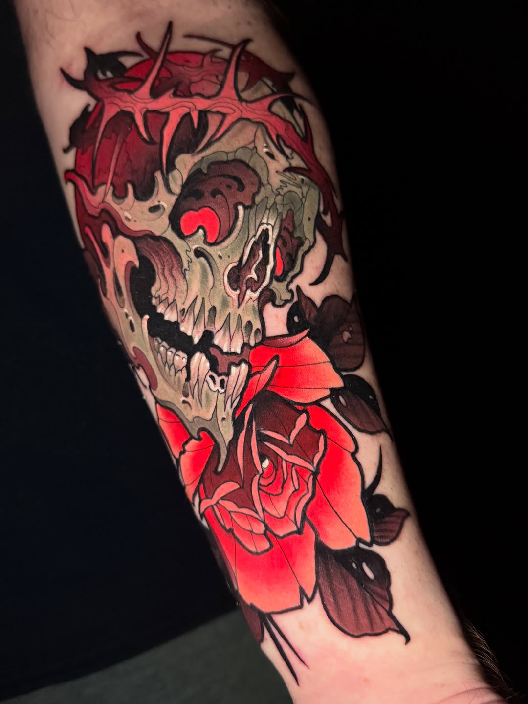 Tattoo by @chance_tattoos — neo_traditional, dark_realism