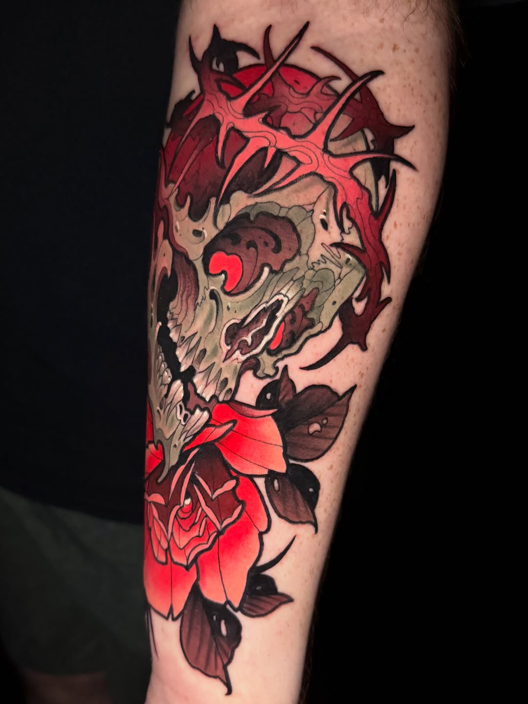 Tattoo by @chance_tattoos — dark_realism, neo_traditional