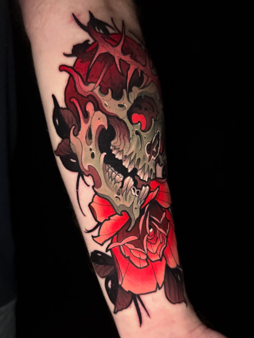 Tattoo by @chance_tattoos — neo_traditional, dark_realism