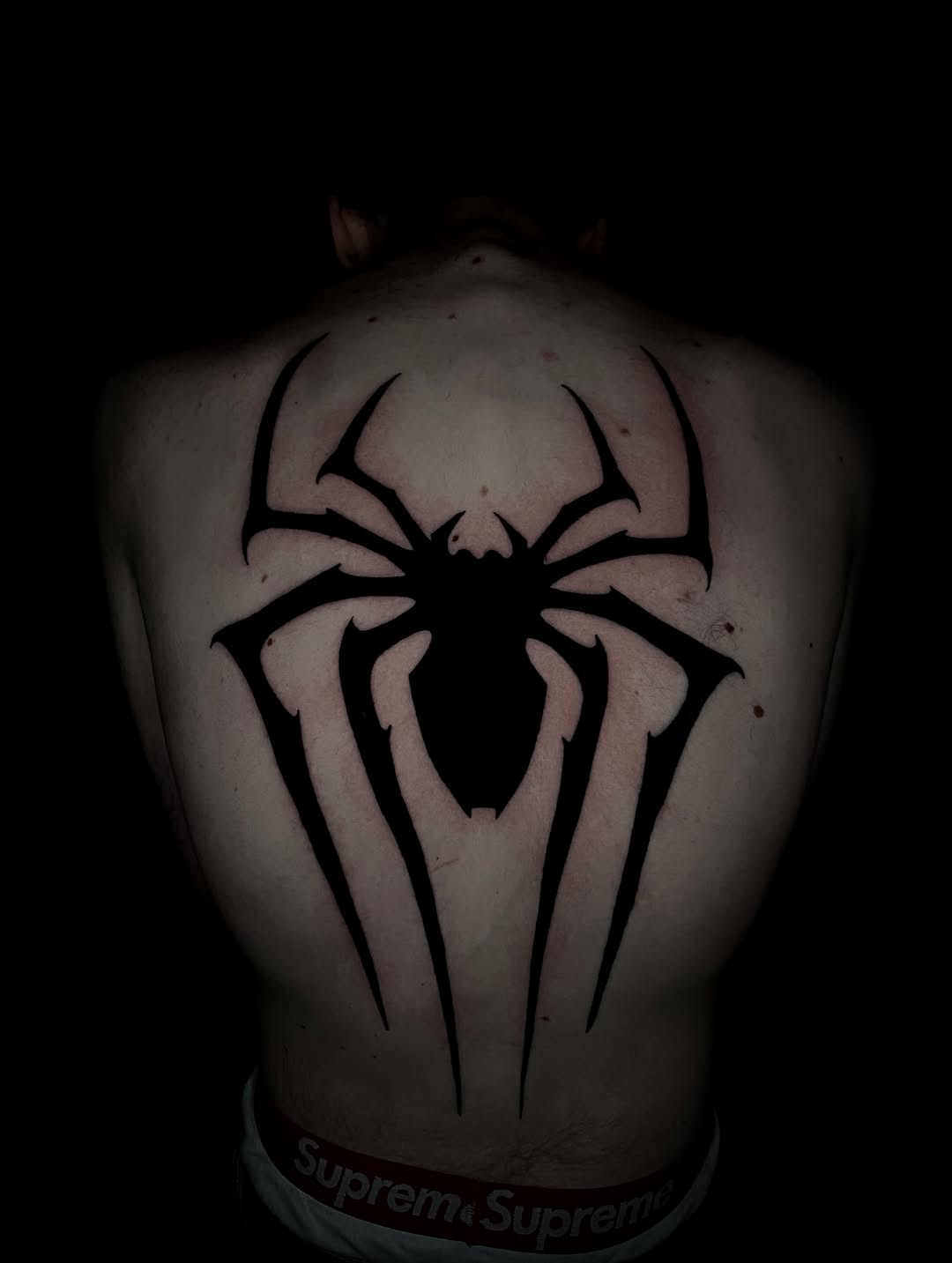 Tattoo by @blackworkbenz — blackwork