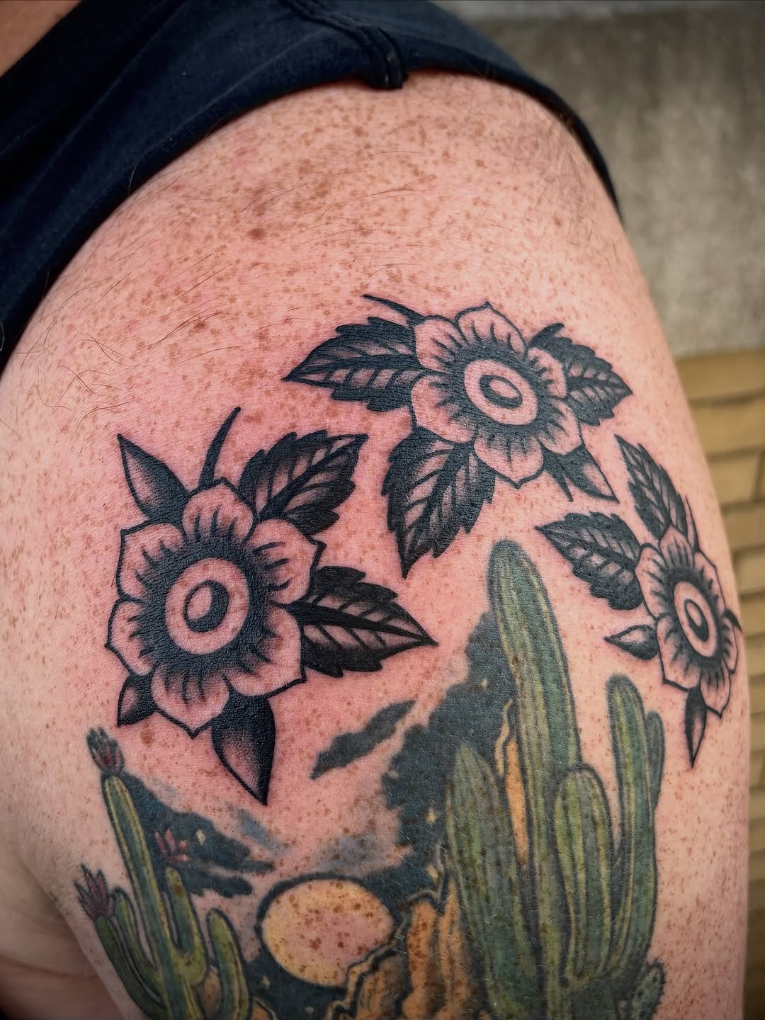 Tattoo by @joel.graytattoos — american_traditional, black_and_grey