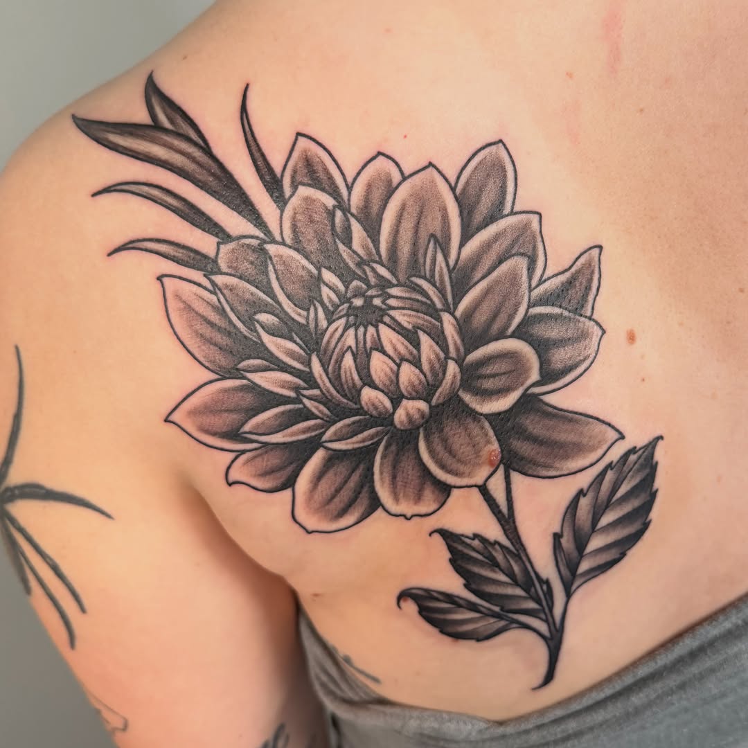 Tattoo by @cheeto_g_art_ — black_and_grey, realism