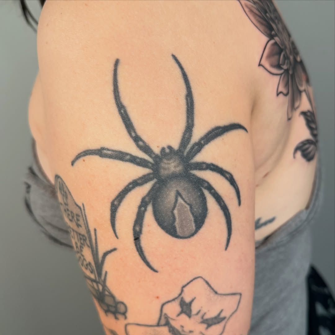 Tattoo by @cheeto_g_art_ — black_and_grey, realism