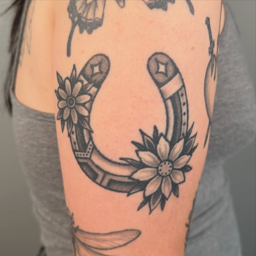 Tattoo by @cheeto_g_art_ — american_traditional, black_and_grey
