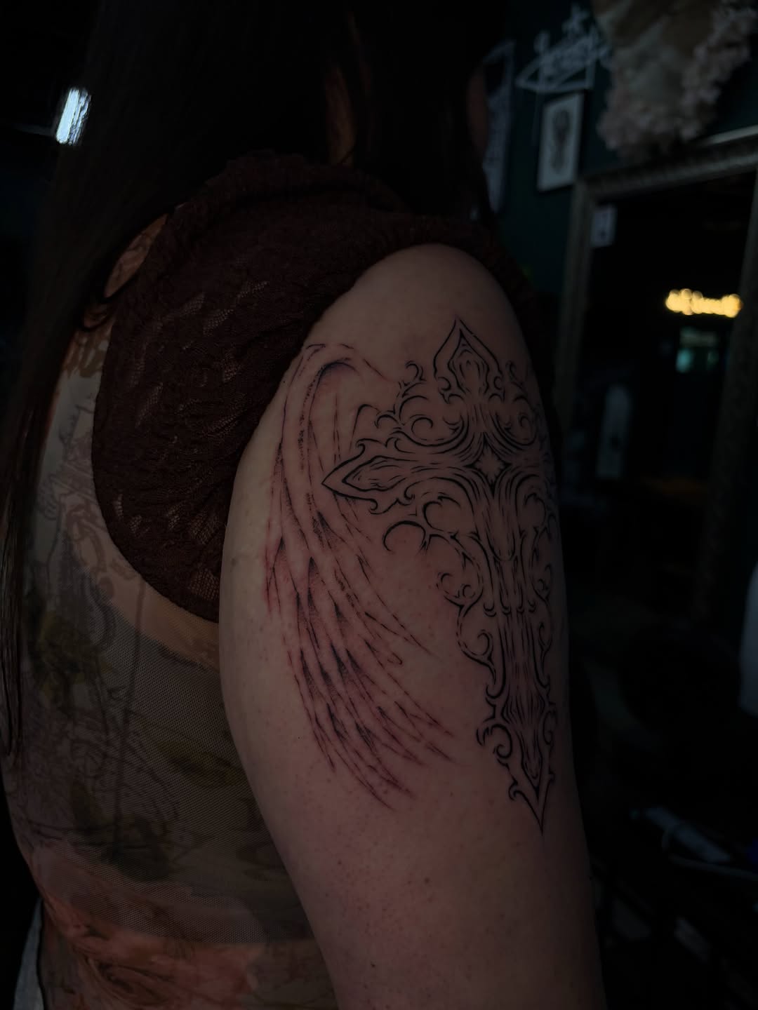 Tattoo by @sexyratpotion โ fine_line, ornamental