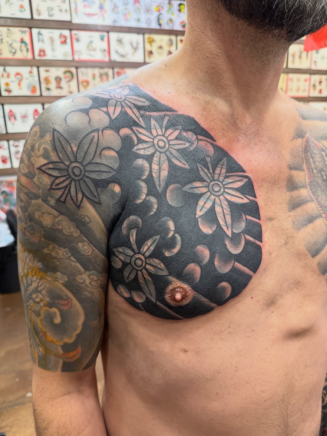 Tattoo by @uncle.kit — japanese_irezumi, blackwork