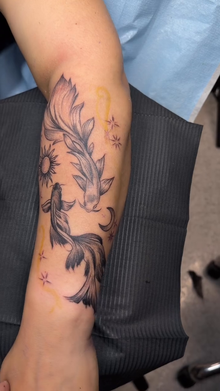 Tattoo by @jambootstattoos — fine_line, black_and_grey