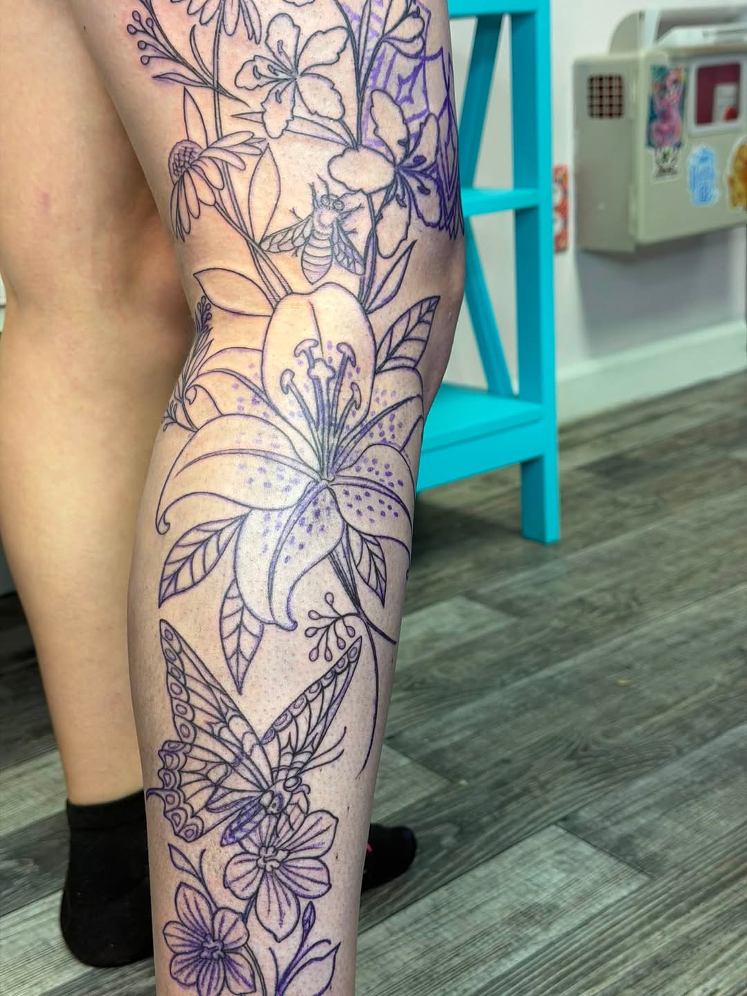 Tattoo by @lil_bunny_bab — fine_line, illustrative