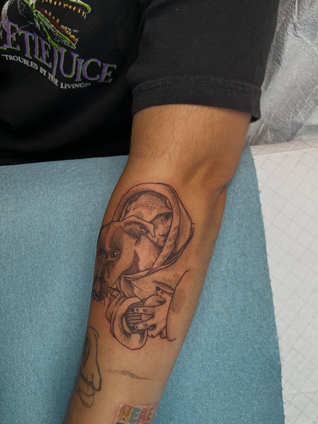 Tattoo by @kelvin_joet — black_and_grey, realism