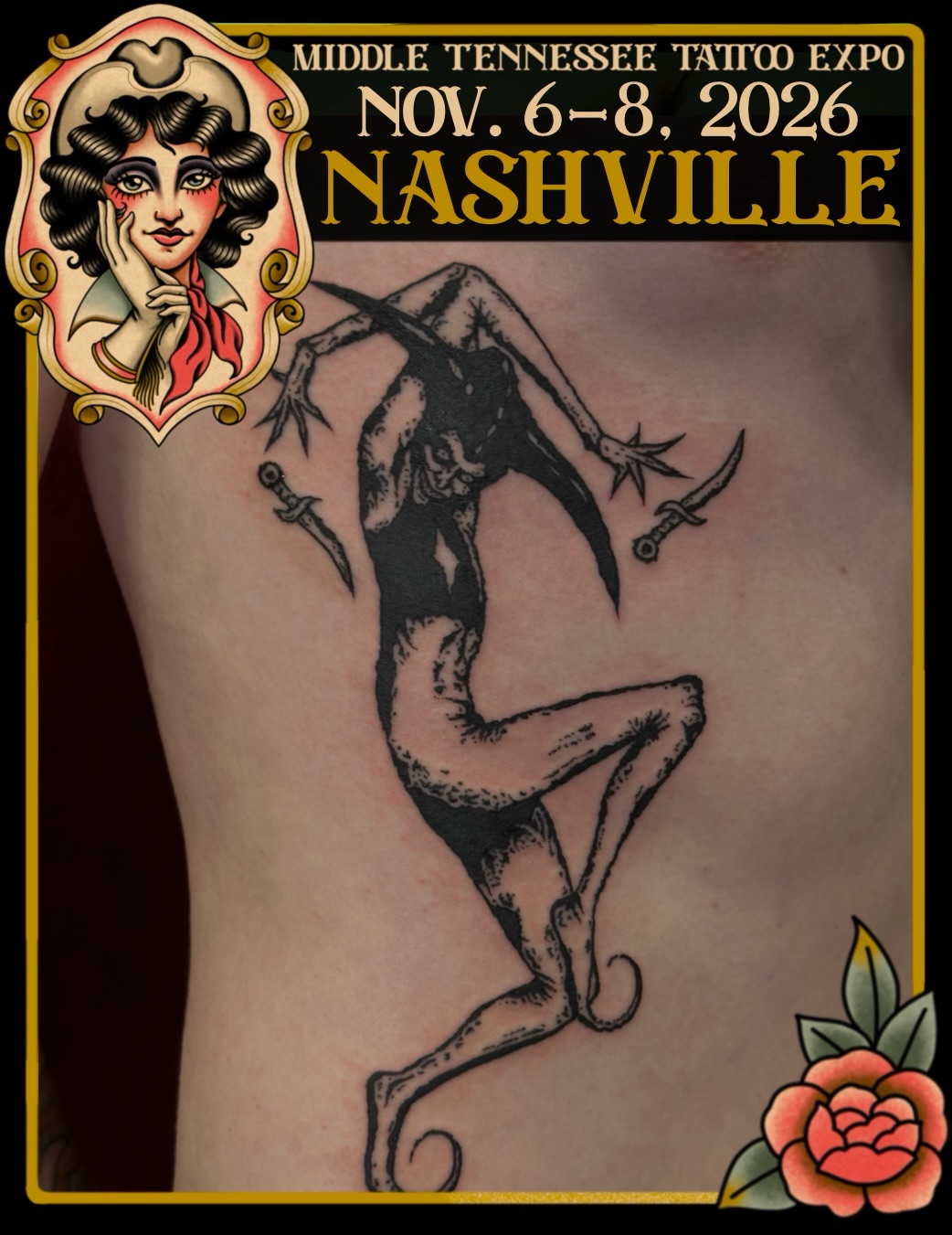 Tattoo by @tattoosbykenzielee β blackwork, dark_realism