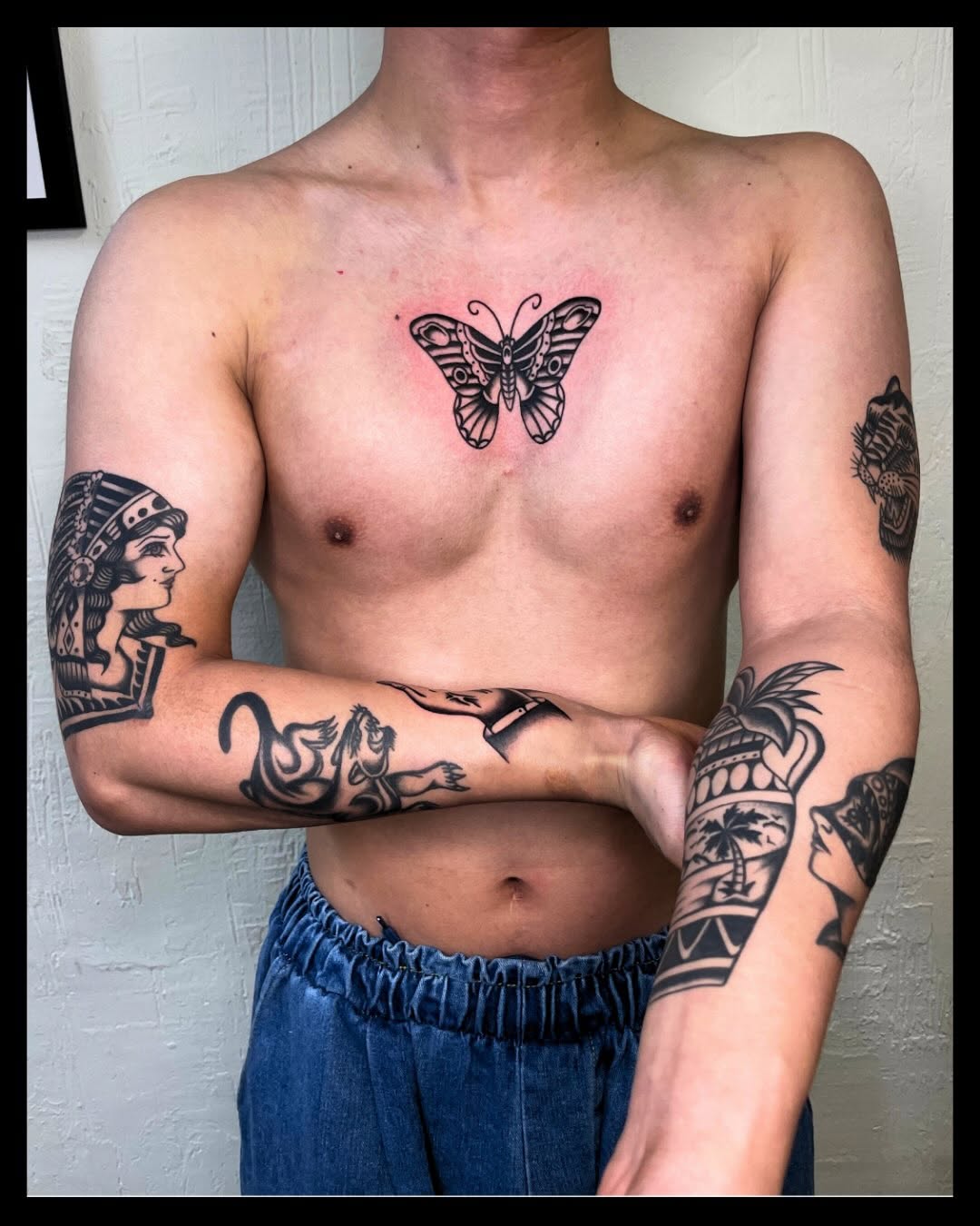 Tattoo by @hontraditional โ american_traditional