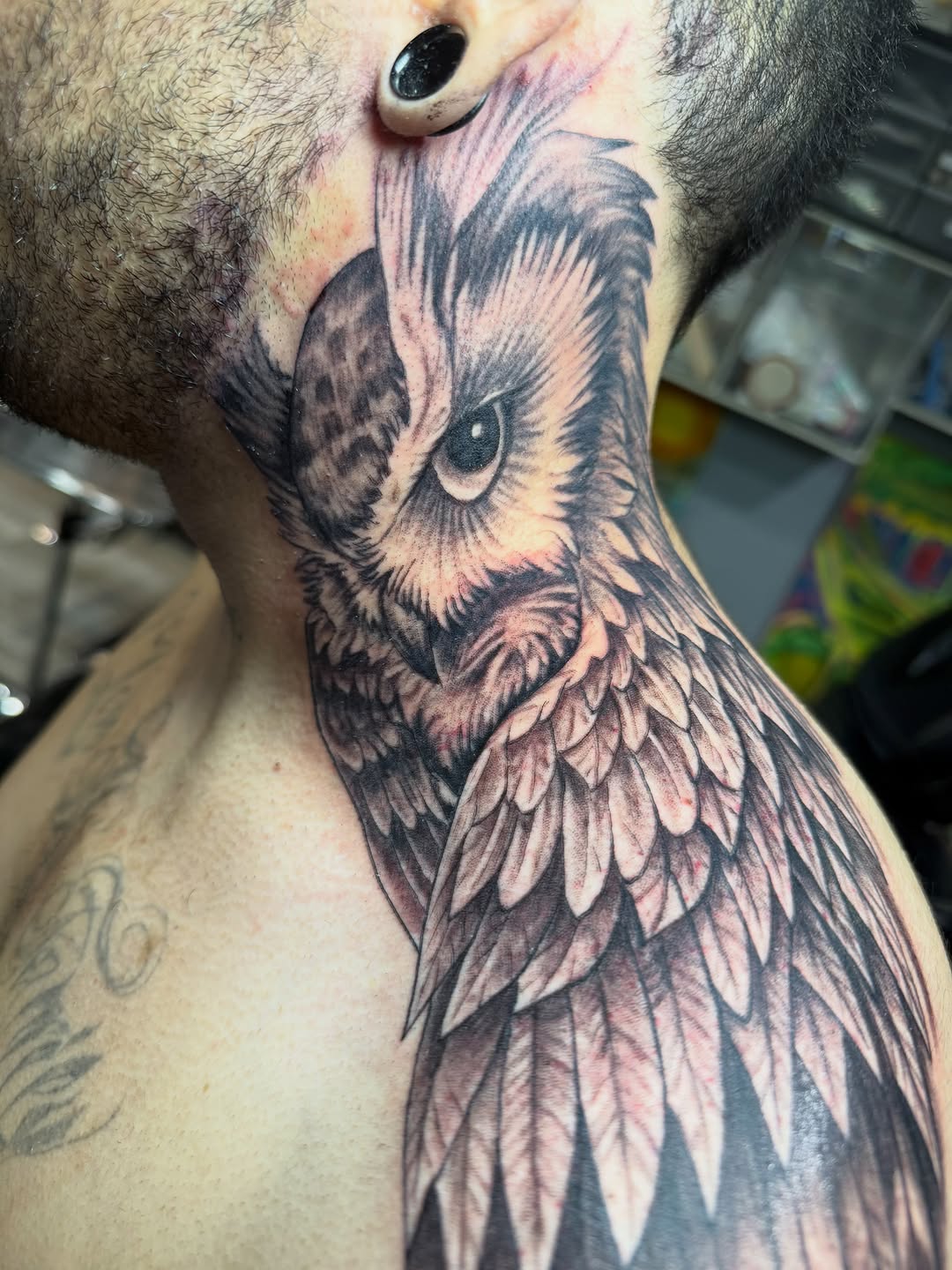 Tattoo by @sancheztapia81 β realism, black_and_grey