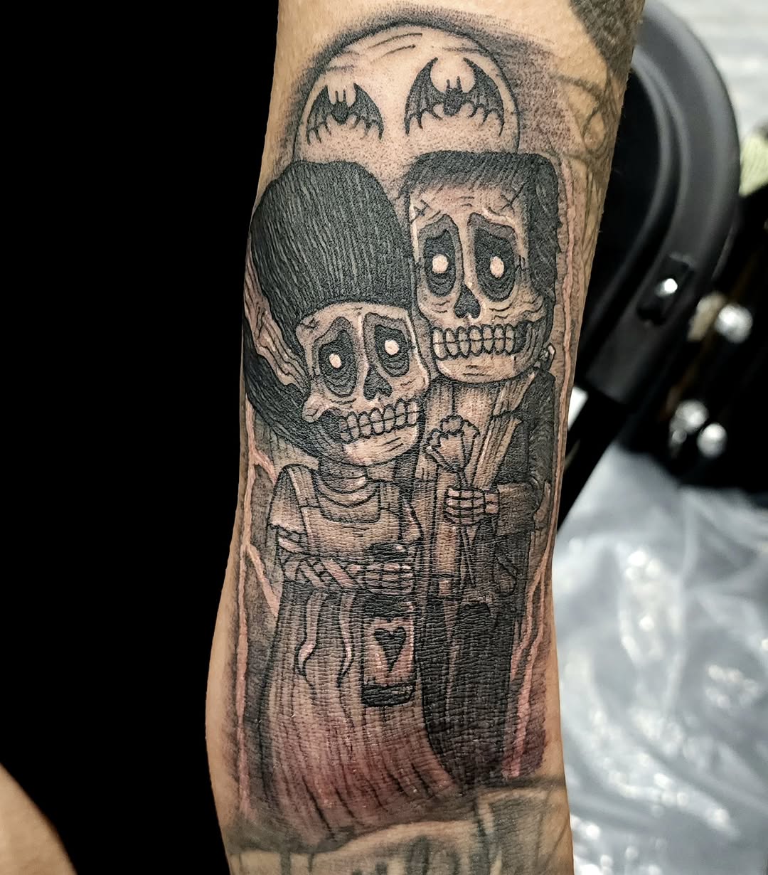 Tattoo by @george_labrada — black_and_grey, illustrative