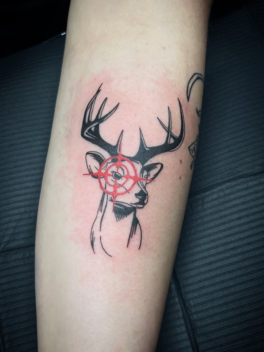 Tattoo by @sailor_riot — fine_line, black_and_grey