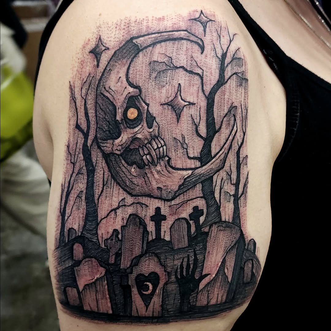 Tattoo by @george_labrada — dark_realism, illustrative