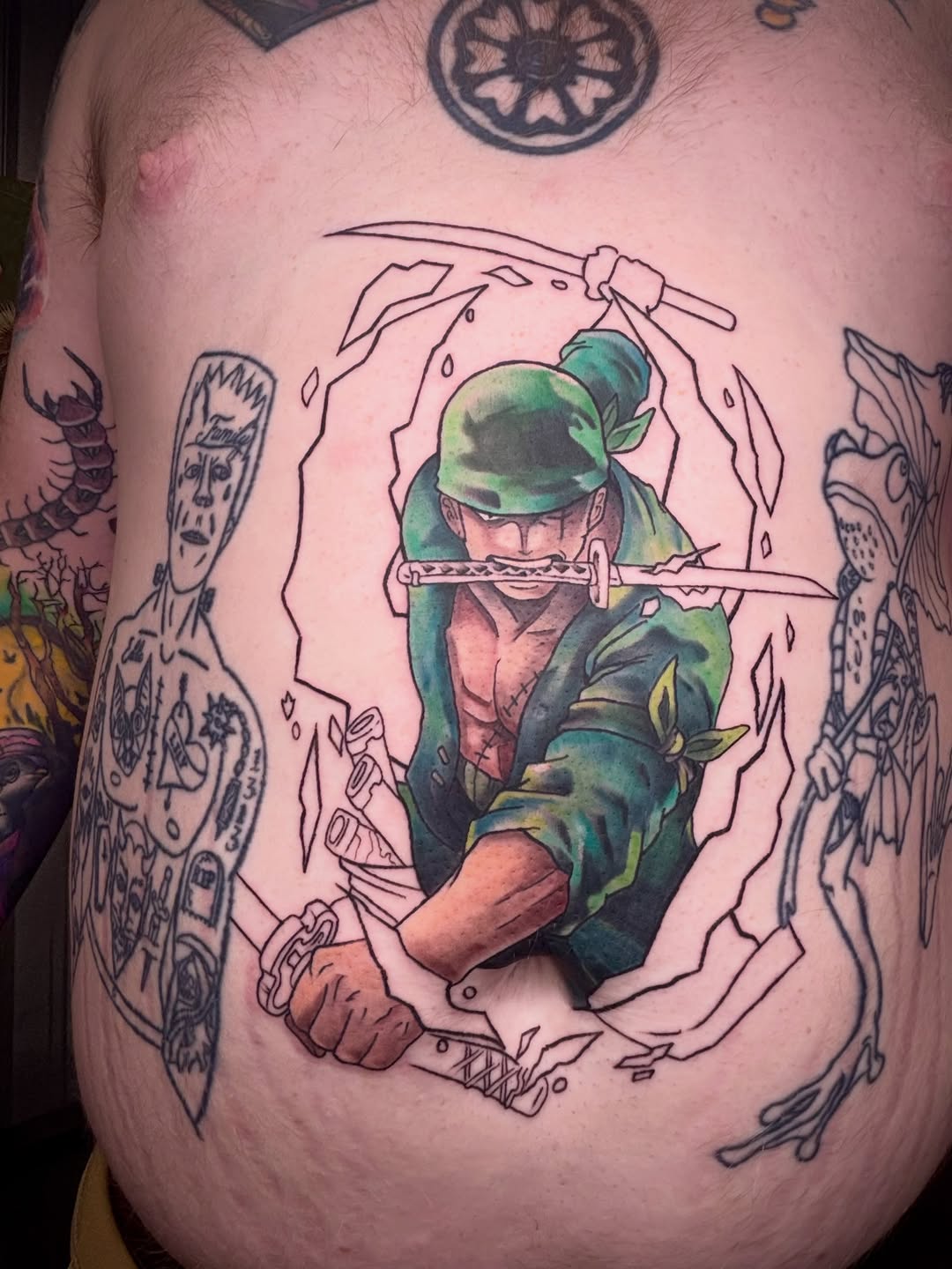 Tattoo by @dobbystattoos — anime, realism