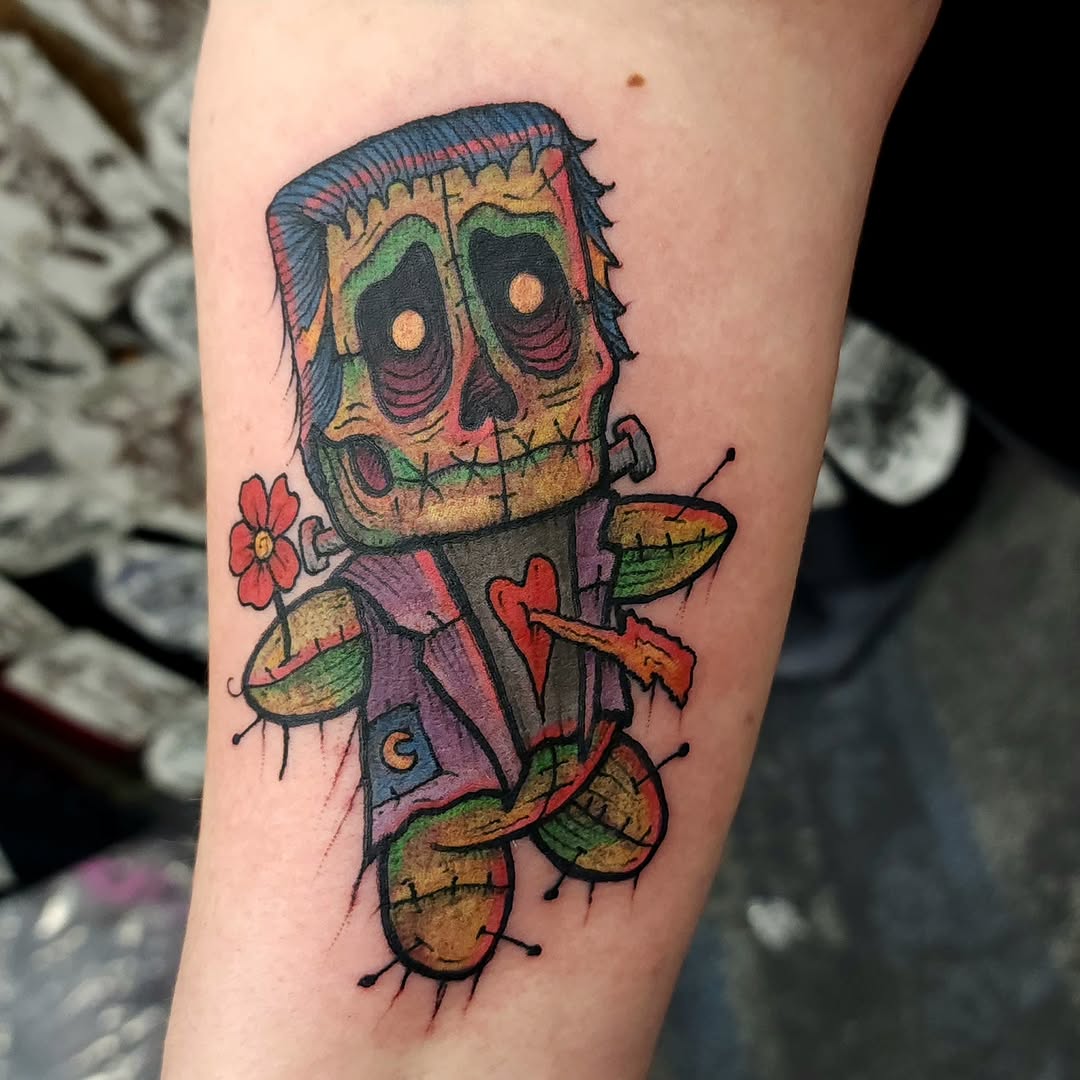 Tattoo by @george_labrada — new_school, ignorant