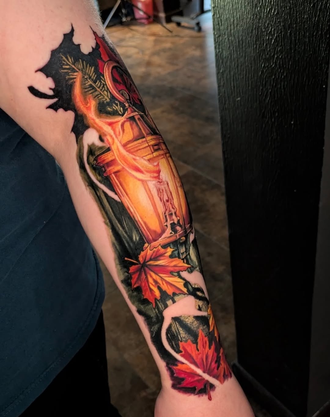 Tattoo by @beebe_artistry β realism, black_and_grey