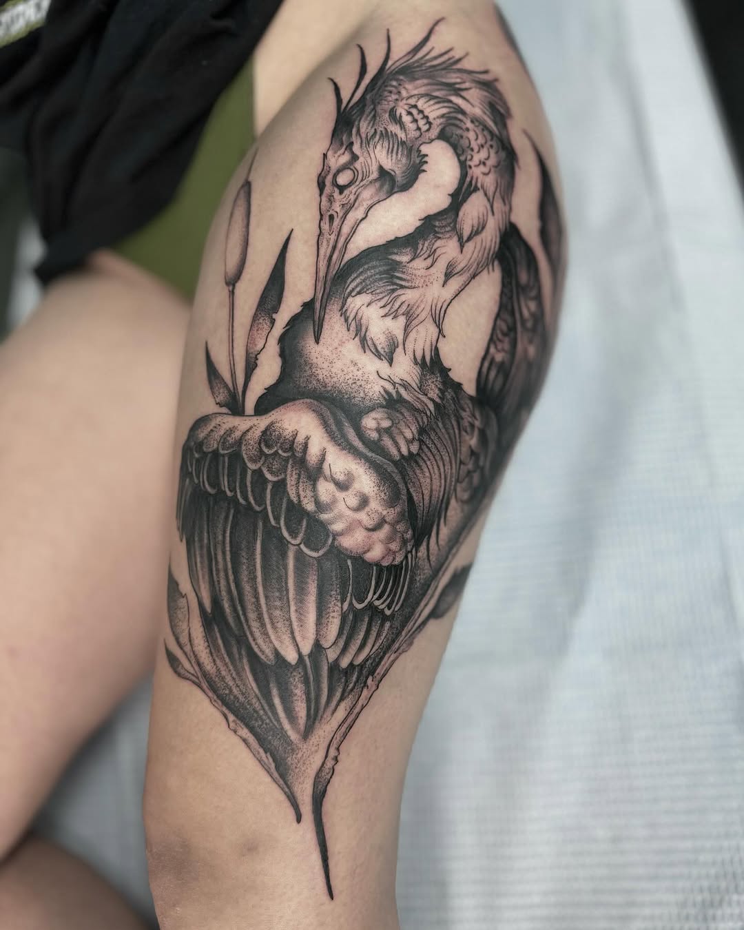 Tattoo by @sezarutattoos — black_and_grey, realism